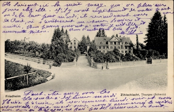 KP Zihlschlacht Canton Thurgau, szpital psychiatryczny Friedheim