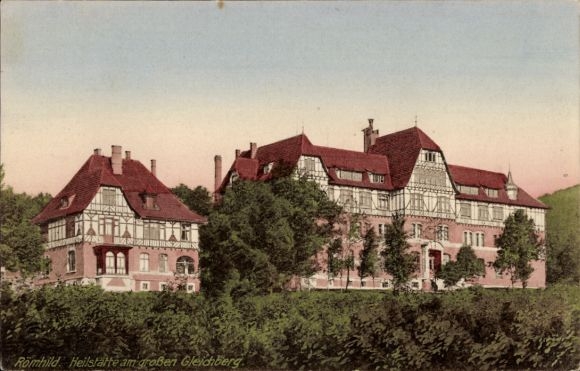KP Römhild w Turyngii, sanatorium na dużym Gleichbergu