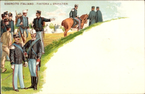Litho Italia, Esercito Italiano, Fanteria e Granatieri