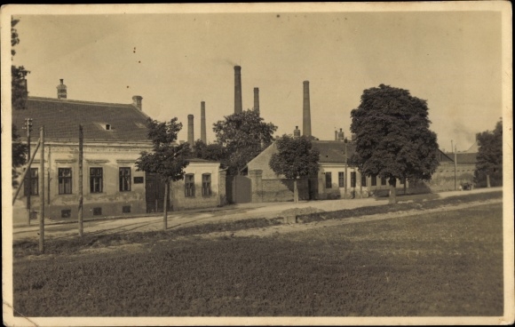 Postcard Alt Erlaa Wien 23. Liesing Austria, partial view of the village