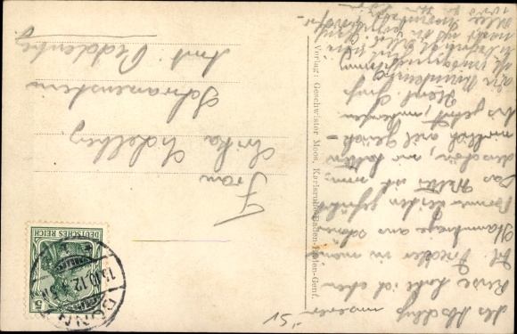 Postcard Nicolaus von Montenegro, portrait, King Nikola I