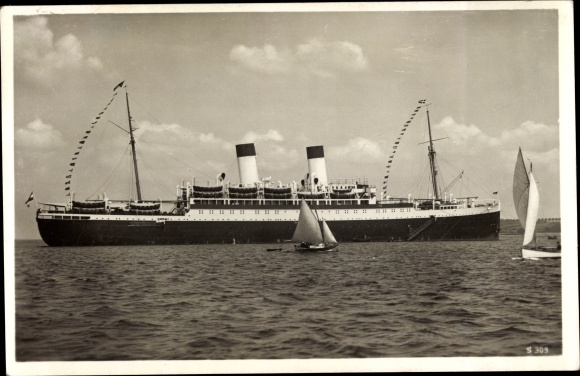 Ak Motorschip met dubbele schroef Monte Olivia, HSDG