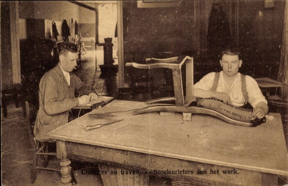 Postcard Anvers Antwerp Flanders, Maatschappij tot Onderstand the blind