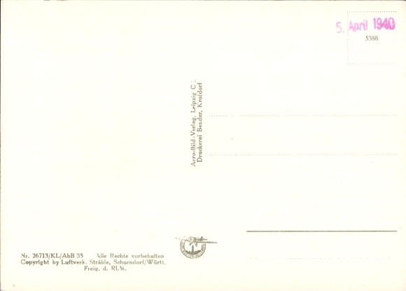 Postcard Rodheim Bieber Biebertal in Hesse, aerial photography, Velzberg, Krofdorf, Gleiberg