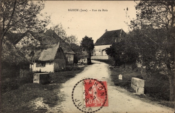 CPA Rahon Jura, Rue du Bois