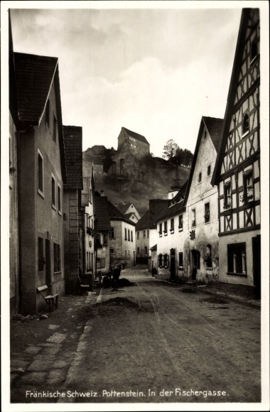 KP Pottenstein w powiecie Bayreuth, Górna Frankonia, działka przy Fischergasse
