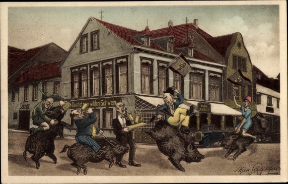 Artist PC Adenau in the Eifel, hotel to the wild pig