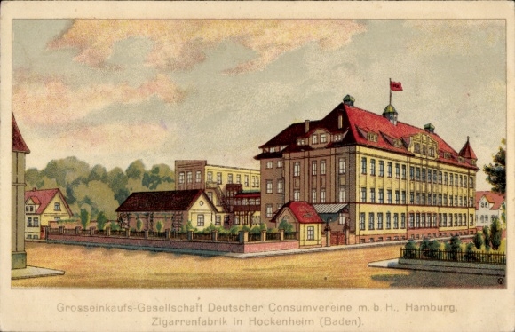 Artist PC Hockenheim in Baden, cigar factory