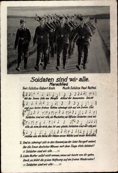 Lied Ak Soldaten sind wir alle