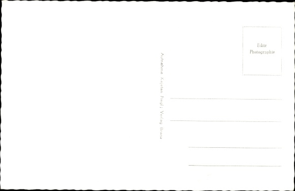 Postcard Sölden in Tirol, Pension Fiegl, snowman
