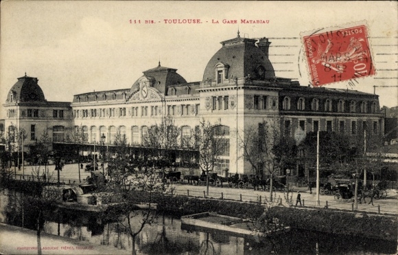 Ak Toulouse Haute Garonne, La Gare