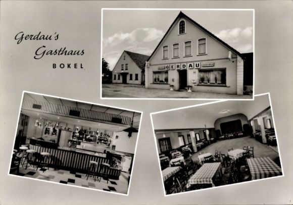 Ak Bokel Beverstedt in Niedersachsen, Gerdaus Gasthaus