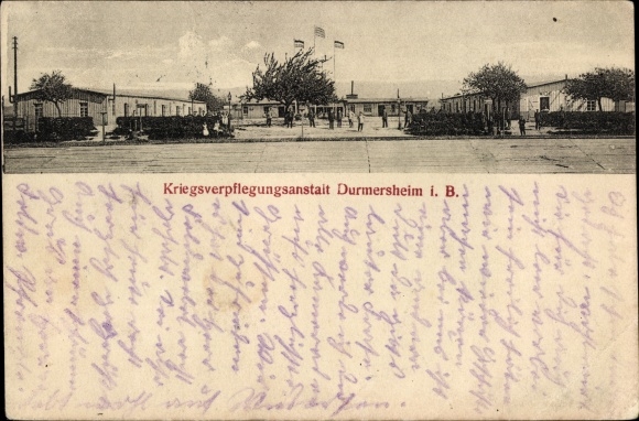 PC Durmersheim in Baden, war catering establishment