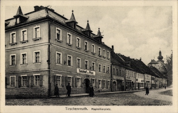 KP Tirschenreuth w Górnym Palatynacie w Bawarii, Maximilianplatz, Gasthof zur Post