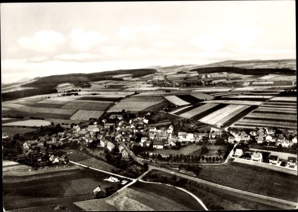 Ak Oberbeisheim Knüllwald in Hessen, Panorama
