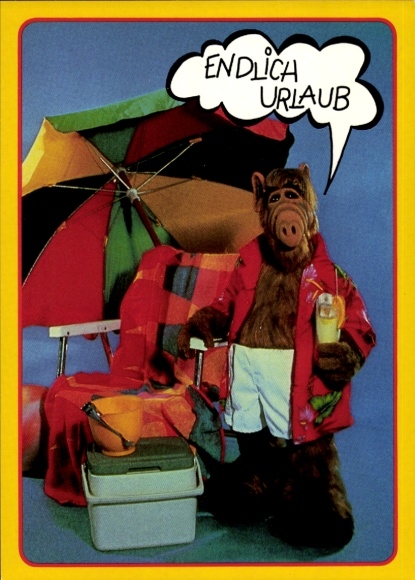 Postcard Alf, Finally vacation