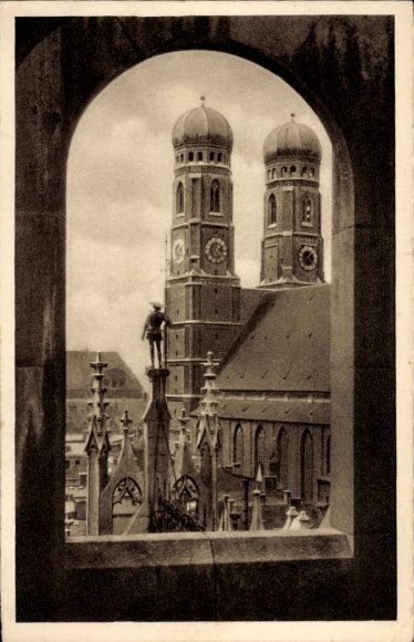 KP Monachium, Frauenkirche, WHW Piękne Niemcy nr 21