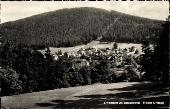 Ak Sitzendorf in Thüringen, Neuer Ortsteil