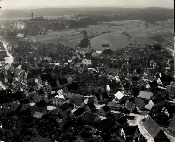 Photo Ochsenhausen in Württemberg, aerial photograph