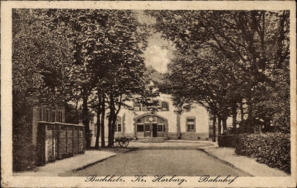 Ak Buchholz in der Nordheide, Bahnhof