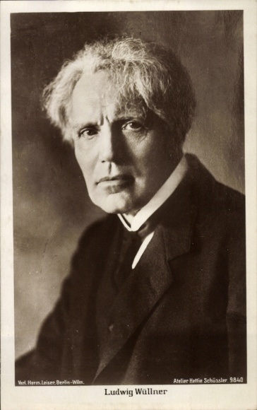 Ak Schauspieler und Opernsänger Ludwig Wüllner