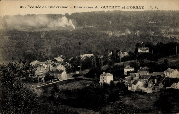 CPA Orsay-le-Guichet Essonne, Panorama