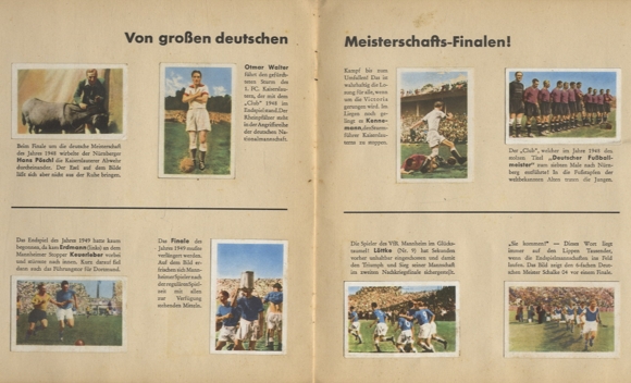 Tooor...Toor..! Popular sport football collector's picture album Efrutti, Sulbach-Rosenberg
