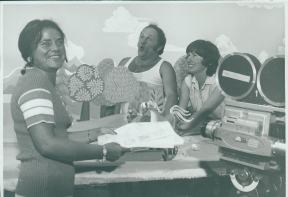 Photo Our Sandman, Sandman, GDR children&#39;s television, production, camera
