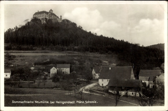 Ak Heiligenstadt in Oberfranken, Neumühle,  Fränkische Schweiz, Landschaft, 