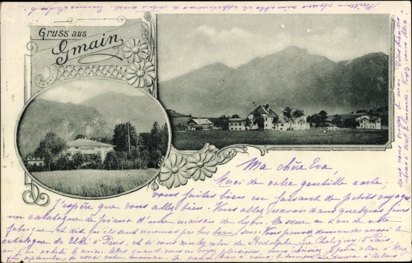 PC Bayerisch Gmain in Berchtesgadener Land Upper Bavaria, panorama, lot in place