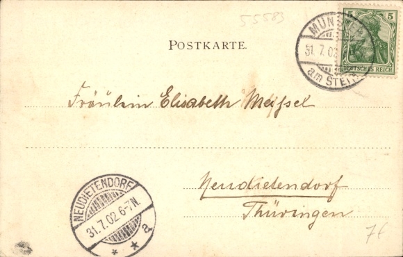 Postcard Bad Münster am Stein Ebernburg, general view