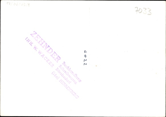 Photo Postcard Herrenberg in Württemberg, bookstore and stationery store Zehnder