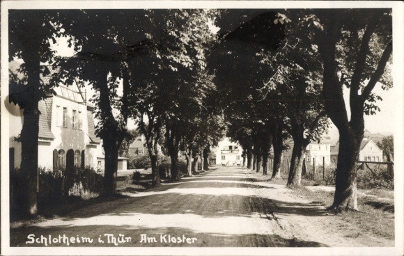 Photo Postcard Schlotheim in Thuringia, Am Kloster