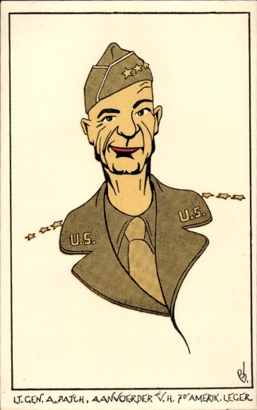 KP Generał Alexander M. Patch, II wojna światowa, portret