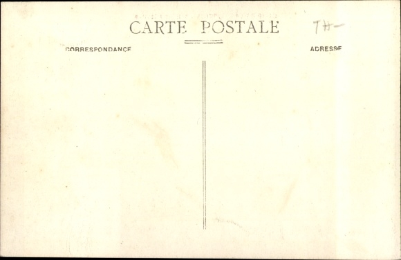 Postcard La Courtine Creuse, Camp de la Courtine, heavy artillery