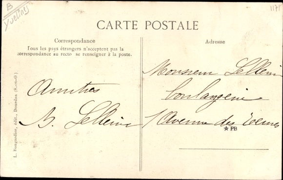Postcard Rochefort en Yvelines, Chateau, View of the Galleries
