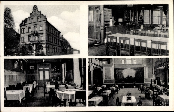 PC Schwetzingen Baden Württemberg, station hotel, Saalbau Falken