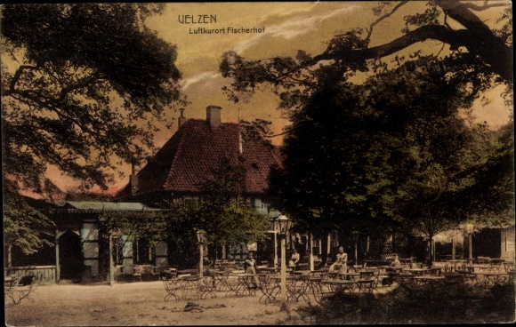 PC Uelzen in Lower Saxony, Fischerhof, terrace