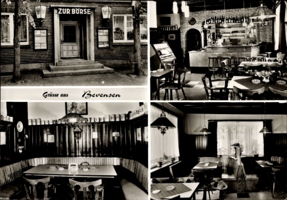 Postcard Bad Bevensen in Lower Saxony, Gasthaus Zur Börse