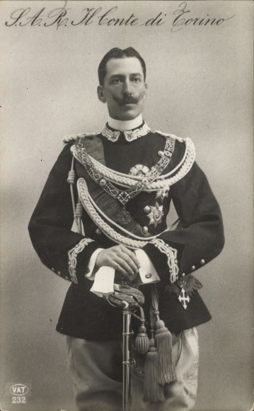 PC SAR Il Conte di Torino, Count Victor of Turin, uniform, medal, saber
