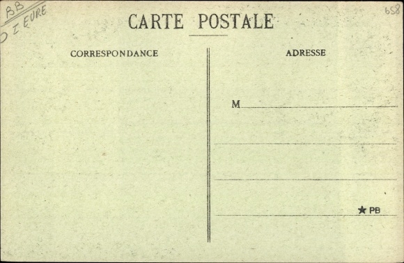 Postcard Le Vaudreuil Eure, The Castle