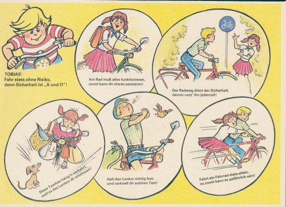 Timetable GDR Presidium People's Police Berlin, Road Safety around 1970