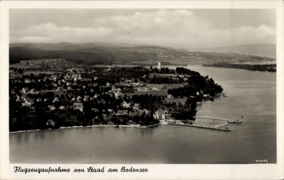 PC Staad Konstanz on Lake Constance, aerial photo