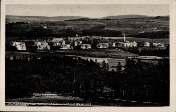 Ak Neustadt an der Waldnaab im Oberpfälzer Wald, Reichsfinanzschule Wöllershof