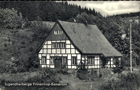 Ak Bamenohl Finnentrop in het Sauerland, jeugdherberg
