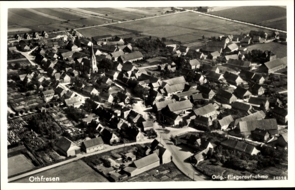Postcard Othfresen Liebenburg am Harz, aerial photograph