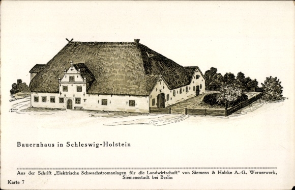 Malowany dom artysty w Szlezwiku-Holsztynie