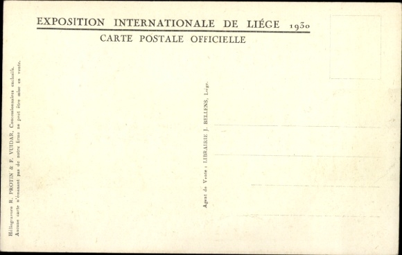 PC Liège Liège Wallonia, Salle des Fetes, Secteur Sud, Expo 1930