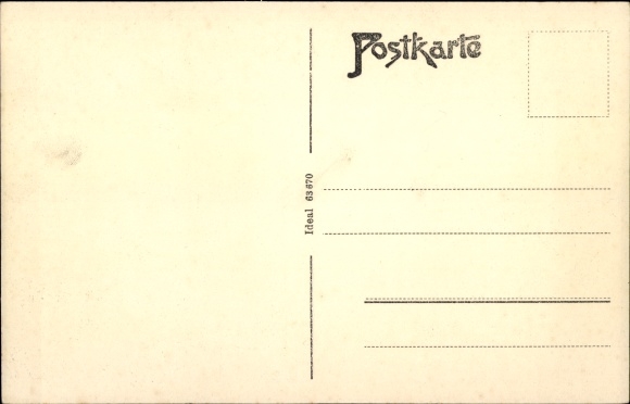 Postcard Glinde in Schleswig Holstein, Glinder Berg, summer garden