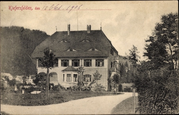 PC Kiefersfelden Oberbayern, villa, house, garden area